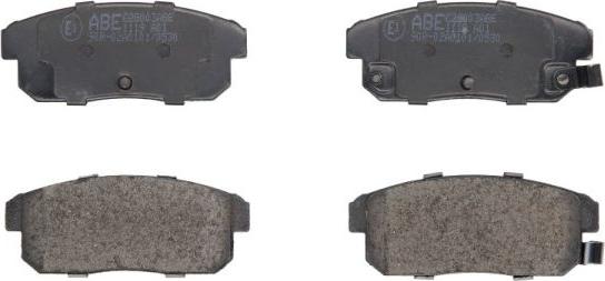 ABE C28003ABE - Brake Pad Set, disc brake autospares.lv
