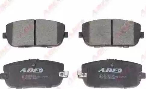 ABE C23013ABE - Brake Pad Set, disc brake autospares.lv