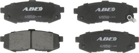 ABE C23017ABE - Brake Pad Set, disc brake autospares.lv