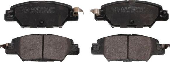 ABE C23021ABE - Brake Pad Set, disc brake autospares.lv