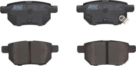 ABE C22035ABE-P - Brake Pad Set, disc brake autospares.lv