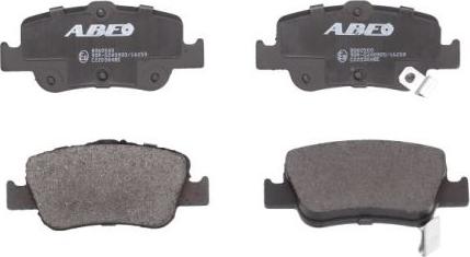 ABE C22036ABE - Brake Pad Set, disc brake autospares.lv