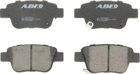 ABE C22031ABE - Brake Pad Set, disc brake autospares.lv