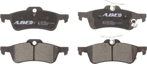 ABE C22038ABE - Brake Pad Set, disc brake autospares.lv