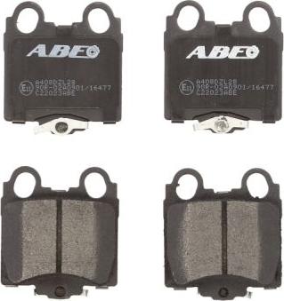 ABE C22023ABE - Brake Pad Set, disc brake autospares.lv