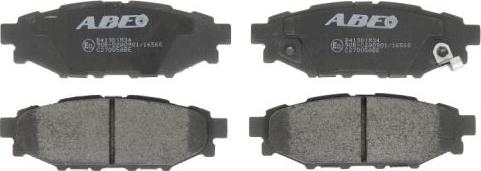 ABE C27005ABE - Brake Pad Set, disc brake autospares.lv