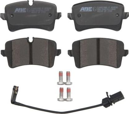 ABE C2A007ABE-P - Brake Pad Set, disc brake autospares.lv