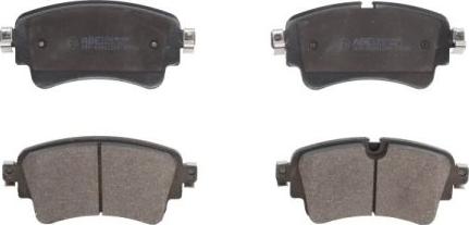 ABE C2A010ABE - Brake Pad Set, disc brake autospares.lv