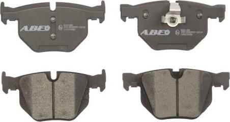 ABE C2B019ABE - Brake Pad Set, disc brake autospares.lv