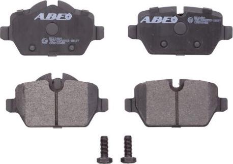 ABE C2B016ABE - Brake Pad Set, disc brake autospares.lv