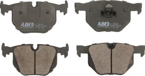 ABE C2B022ABE - Brake Pad Set, disc brake autospares.lv