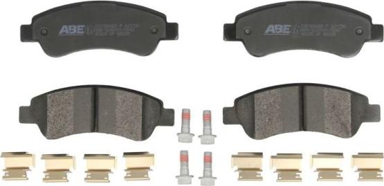 ABE C2F009ABE-P - Brake Pad Set, disc brake autospares.lv