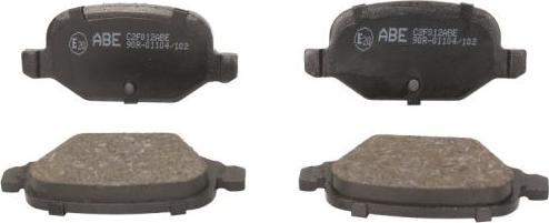 ABE C2F012ABE - Brake Pad Set, disc brake autospares.lv