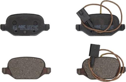 ABE C2F023ABE - Brake Pad Set, disc brake autospares.lv