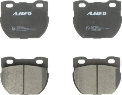 ABE C2I004ABE - Brake Pad Set, disc brake autospares.lv