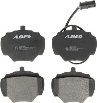 ABE C2I000ABE - Brake Pad Set, disc brake autospares.lv