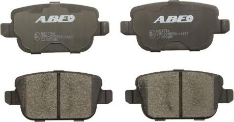 ABE C2I003ABE - Brake Pad Set, disc brake autospares.lv