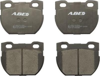 ABE C2I002ABE - Brake Pad Set, disc brake autospares.lv