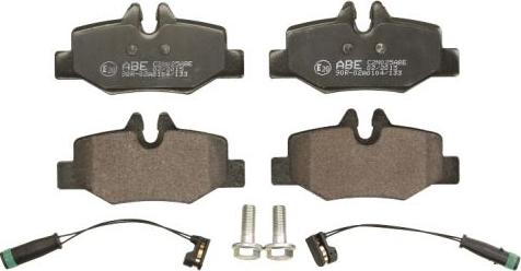 ABE C2M025ABE - Brake Pad Set, disc brake autospares.lv