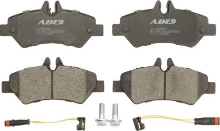 ABE C2M028ABE - Brake Pad Set, disc brake autospares.lv