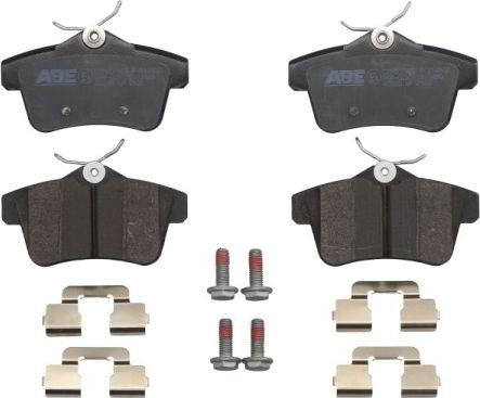 ABE C2P007ABE-P - Brake Pad Set, disc brake autospares.lv