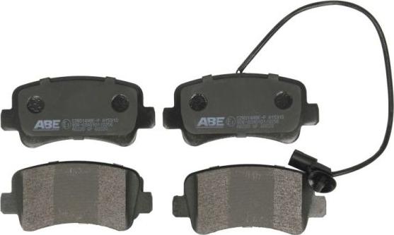 ABE C2R014ABE-P - Brake Pad Set, disc brake autospares.lv