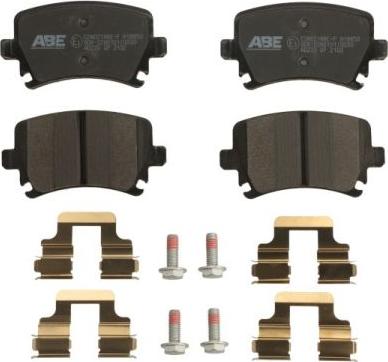 ABE C2W021ABE-P - Brake Pad Set, disc brake autospares.lv