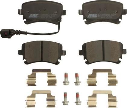 ABE C2W023ABE-P - Brake Pad Set, disc brake autospares.lv