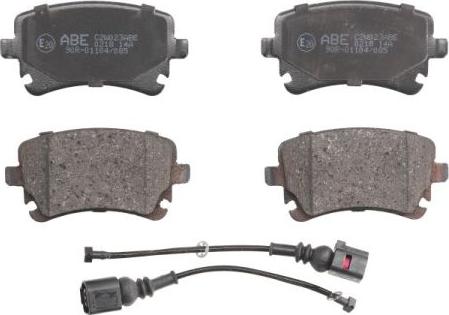 ABE C2W023ABE - Brake Pad Set, disc brake autospares.lv