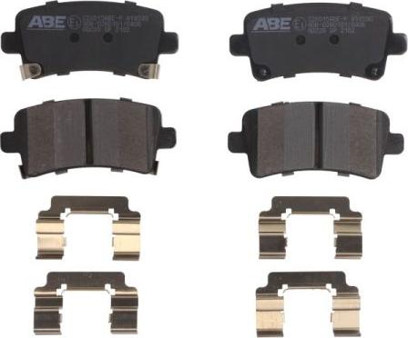 ABE C2X015ABE-P - Brake Pad Set, disc brake autospares.lv