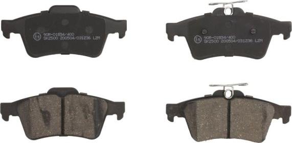 ABE C2X013ABE - Brake Pad Set, disc brake autospares.lv