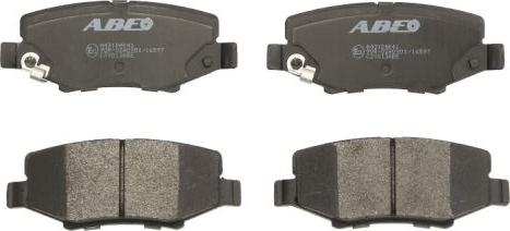 ABE C2Y013ABE - Brake Pad Set, disc brake autospares.lv