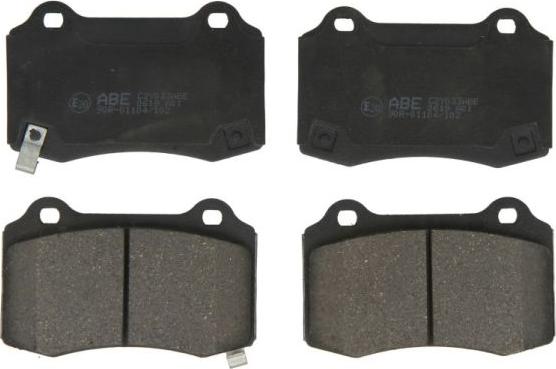 ABE C2Y033ABE - Brake Pad Set, disc brake autospares.lv