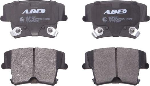 ABE C2Y020ABE - Brake Pad Set, disc brake autospares.lv