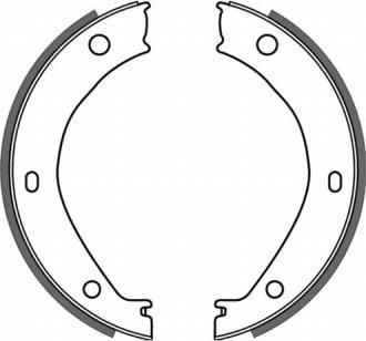 ABE CRB002ABE - Brake Shoe Set autospares.lv