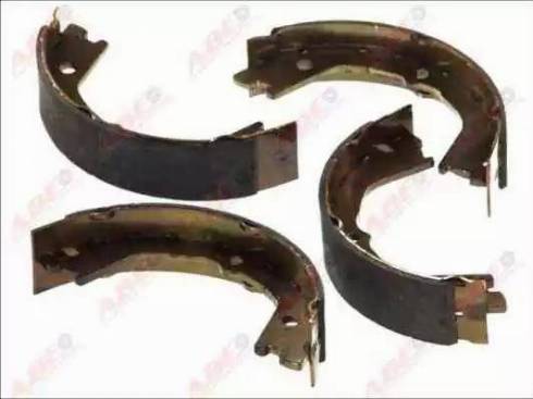 ABE CRE001ABE - Brake Shoe Set, parking brake autospares.lv