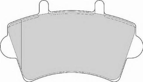 ABEX AVR102 - Brake Pad Set, disc brake autospares.lv