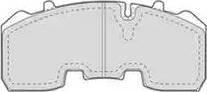 ABEX G6986 - Brake Pad Set, disc brake autospares.lv