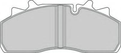 ABEX G6977 - Brake Pad Set, disc brake autospares.lv