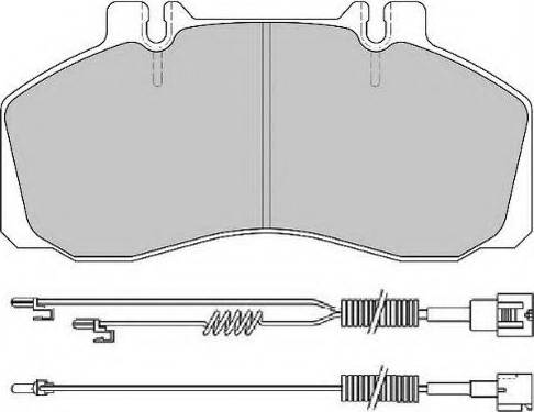Jurid 2906504020 - Brake Pad Set, disc brake autospares.lv