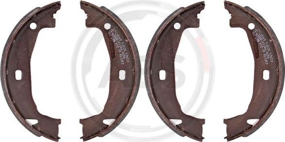 A.B.S. 9069 - Brake Shoe Set, parking brake autospares.lv