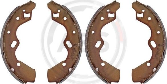 A.B.S. 9067 - Brake Shoe Set autospares.lv