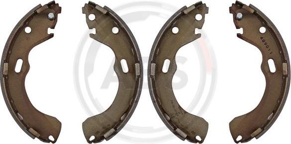 A.B.S. 9037 - Brake Shoe Set autospares.lv