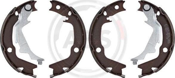 A.B.S. 9198 - Brake Shoe Set, parking brake autospares.lv