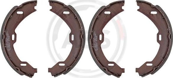 A.B.S. 9140 - Brake Shoe Set, parking brake autospares.lv