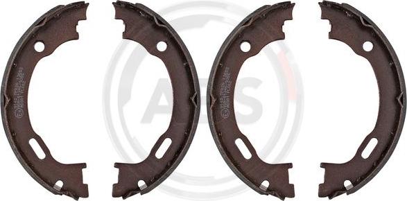 A.B.S. 9142 - Brake Shoe Set, parking brake autospares.lv