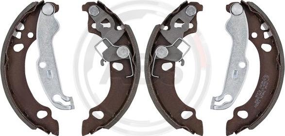 A.B.S. 9166 - Brake Shoe Set autospares.lv