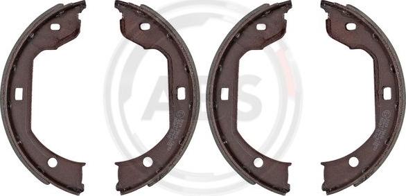 A.B.S. 9109 - Brake Shoe Set, parking brake autospares.lv