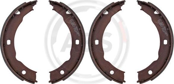 A.B.S. 9112 - Brake Shoe Set, parking brake autospares.lv