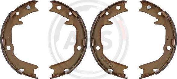 A.B.S. 9181 - Brake Shoe Set, parking brake autospares.lv